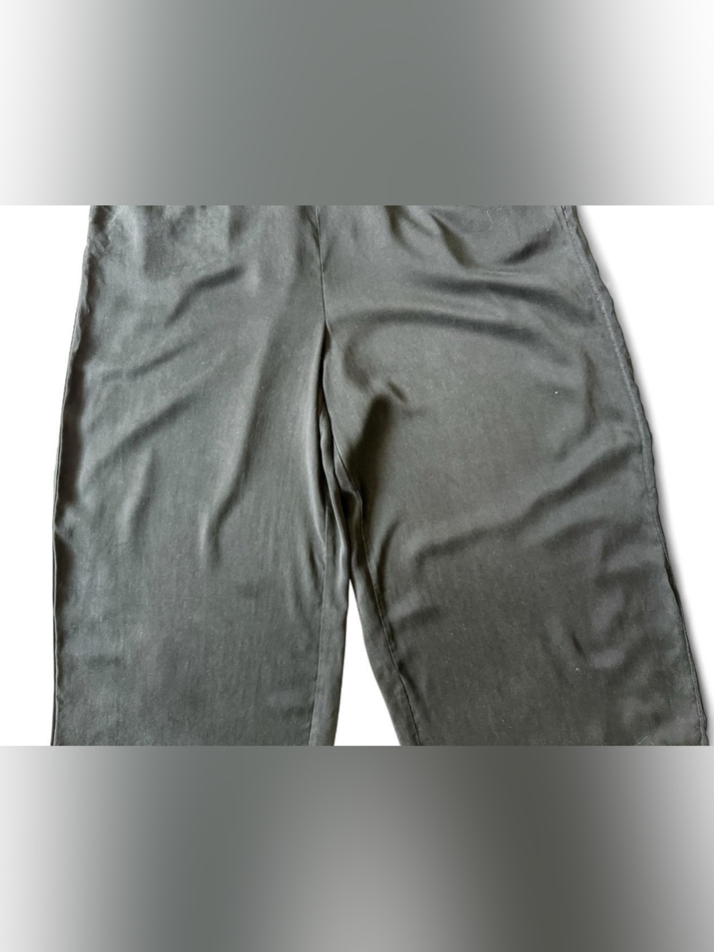 Quince 100% Washable Silk Pajama Pants Black - Size XLarge - Picture 6 of 15